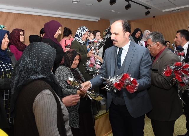 Altay: Kadınların her alanda gelişmesi için çalışıyoruz