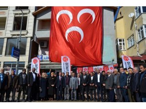 Kastamonu MHP İl Başkanlığı Pınarbaşı seçim irtibat bürosunun açtı