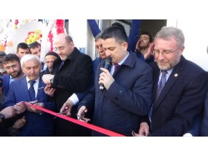 Bakan Pakdemirli Altıntaş’ta Seçim Bürosu açılışına katıldı