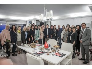 Ömer Günel, Kuşadalı kadınlara yönelik projelerini KUİKAd ile paylaştı