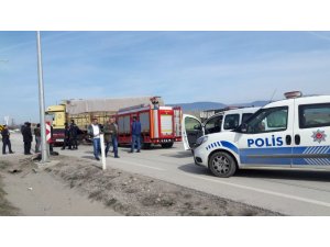 Sinop’ta trafik kazası: 1 yaralı