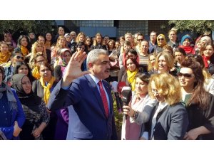 Cumhur İttifakı kadınları Haluk Alıcık’a sahip çıktı