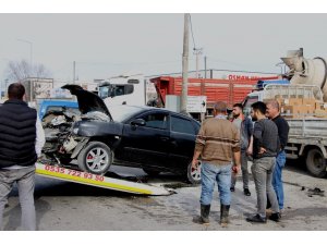 Samsun’da iki otomobil çarpıştı: 4 yaralı