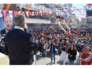 Ak Parti Büyükşehir Adayı Dr. Hıdır; “Hizmet kervanımızın önünü ne Osman Gürün ne de Kemal Kılıçdaroğlu kesemez”