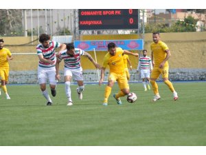 TFF 3. Lig: Osmaniyespor FK: 0 - Karşıyaka: 0