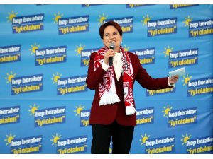 Akşener, Samsun mitinginde konuştu