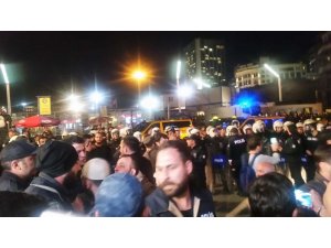 Taksim’de izinsiz gösteriye biber gazlı müdahale