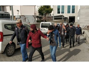 Samsun’da DEAŞ’tan 5 şahıs adliyede