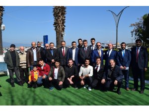 SP’li adaylar Aliağa’da kahvaltıda buluştu