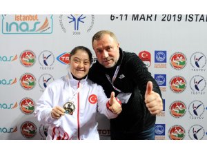 Şampiyon Münevvere Yılmaz, madalyalarını Cumhurbaşkanı’na götürmek istiyor