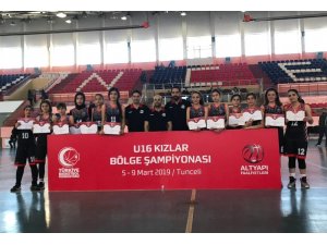 Van Büyükşehir Belediyespor Bayan Basketbol Takımı bölge şampiyonu oldu