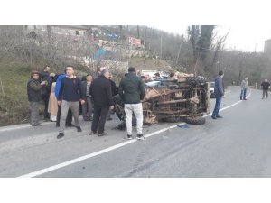 Fatsa’da patpat kazası: 1 yaralı