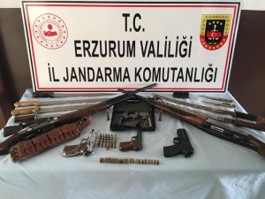 Erzurum’da 1 kişi silah kaçakçılığından tutuklandı