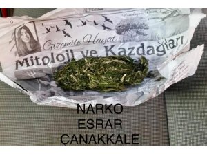 Çanakkale’de uyuşturucu operasyonu