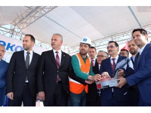 Özel teşvik alan Güneş Enerji paneli üretimi yapacak tesisin temeli atıldı