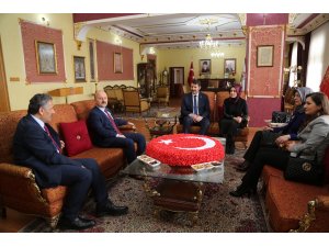 Samsun ve Amasya valilerinden Sivas ziyareti