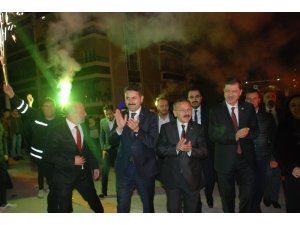 Başkan Eroğlu’na coşkulu karşılama