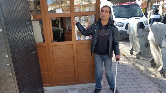 Konya'da Engelli Vatandaşın Büfesi Soyuldu