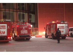 Bakırköy Adliyesi’ndeki dumanlar itfaiyeyi harekete geçirdi