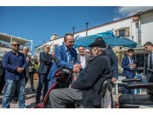 Bülent Tezcan ve Ömer Günel taksicilerle buluştu