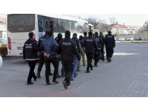 Yozgat’ta uyuşturucu satıcılarına operasyon 9 tutuklu