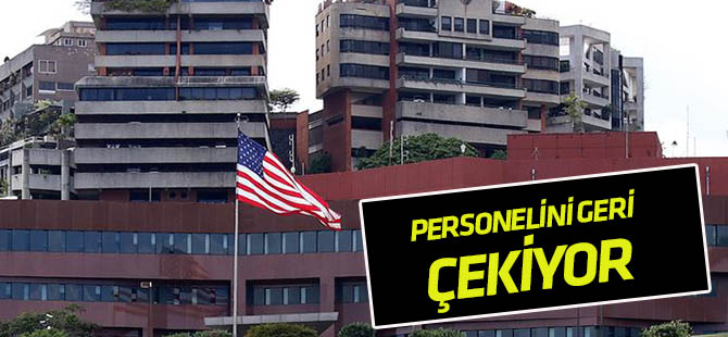 ABD Venezuela’da kalan tüm diplomatlarını geri çekiyor