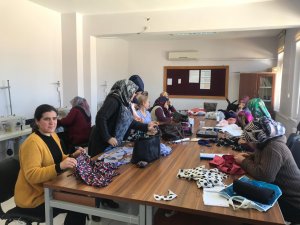 Ulaş'ta "Düz Dikiş Makineci" kursu açıldı