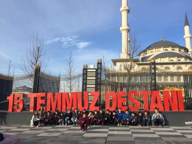 Karapınarlı öğrenciler Ankara'da