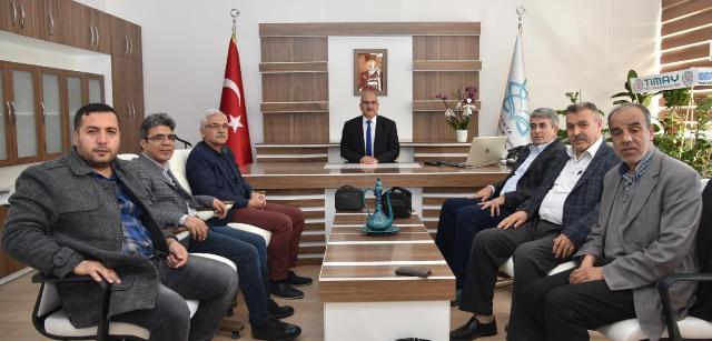 Cemiyet'ten Büyük'e 'hayırlı olsun' ziyareti