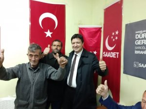 SP Büyükşehir Belediye Başkan Adayı Arıkan: "Palas’da saadet Partisi coşkusu var"
