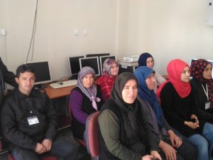 Yalıhüyük'te İş Kur çalışanlarına iş güvenliği kursu verildi