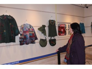 "Evler ve Evi Yuva Yapan Kadınlar" keçe sergisi