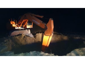Kaçak kazıya jandarmadan suçüstü