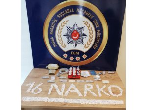 GÜNCELLEME - Bursa'da uyuşturucu operasyonu