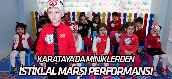 Karatay'da 'istiklal Marşı'nı güzel okuma yarışması' düzenlendi