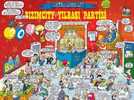 Karikatürler manşetlerde