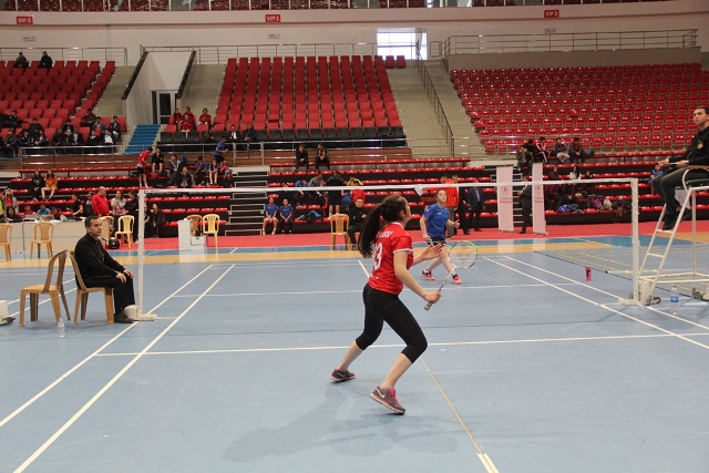 Okullar Badminton Grup Müsabakaları Yapıldı