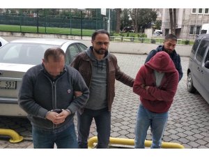Samsun’da 5 inşaattan hırsızlık zanlısı 2 kişi yakalandı