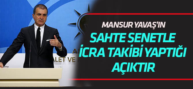 "Sahte senetle icra takibi yaptığı açıktır!"