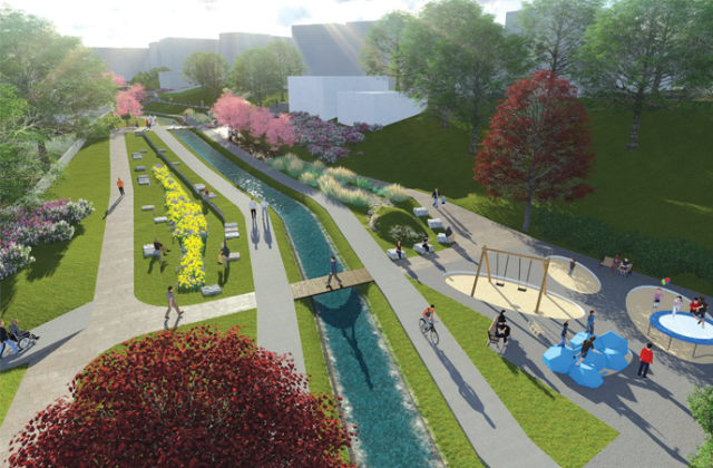 Akçay Deresi ıslah oluyor