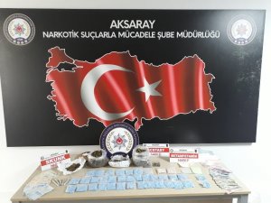 Aksaray’da uyuşturucu operasyonu: 5 gözaltı