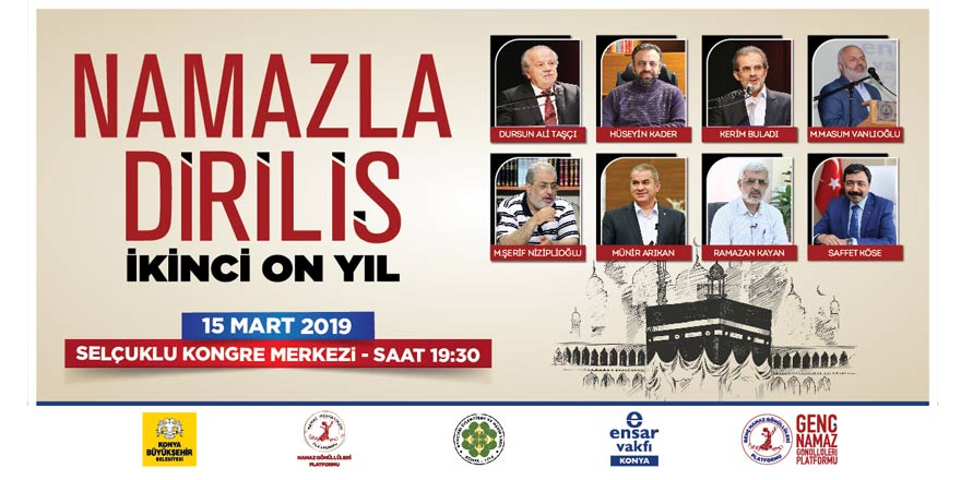 "Namazla Diriliş" programı Konya'da