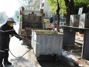 Seydişehir çöp konteynerlerini yeniliyor