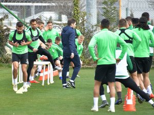 Konyaspor 5 eksikle çalıştı