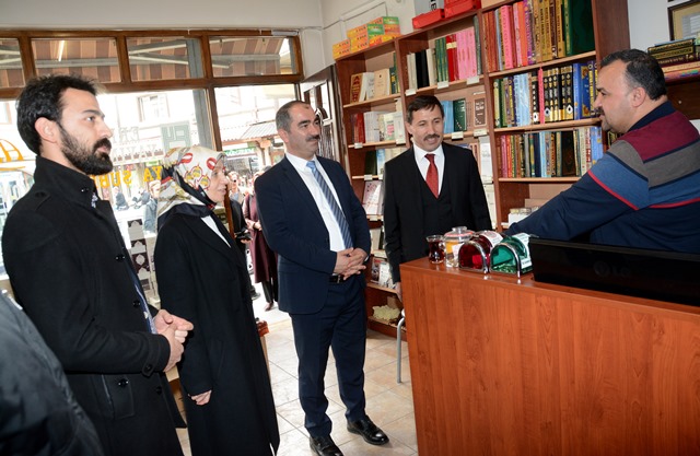 Usta ve Kılca vatandaşla buluştu esnaf ziyareti yaptı