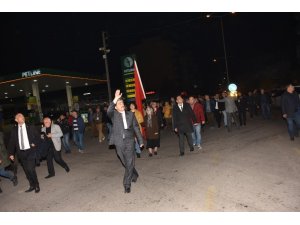 Cumhur İttifakı, Nazilli’de ilk büyük yürüyüşünü gerçekleştirdi