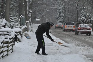 Almanya'da her yer karbeyaz