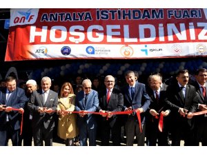 Antalya’da istihdam fuarı ANİF, 6’ncı kez kapılarını açtı