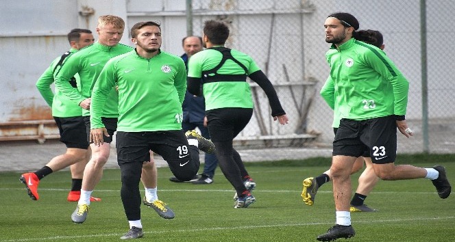Atiker Konyaspor, Ç. Rizespor hazırlıklarını sürdürüyor