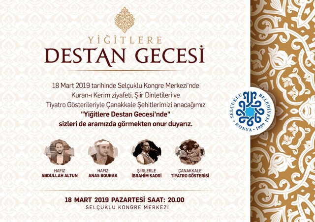 Çanakkale “Yiğitlere Destan Gecesi” ile anılacak